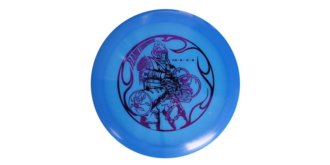 Flamethrower (Hyper Diamond) Black Zombie Disc Golf